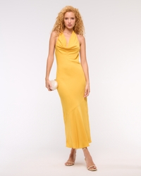 keyhole halter maxi dress abercrombie Women's Cowl fc:ProductLine:Import