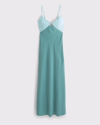 The A&F Julia Slip Cutout Maxi Dress
