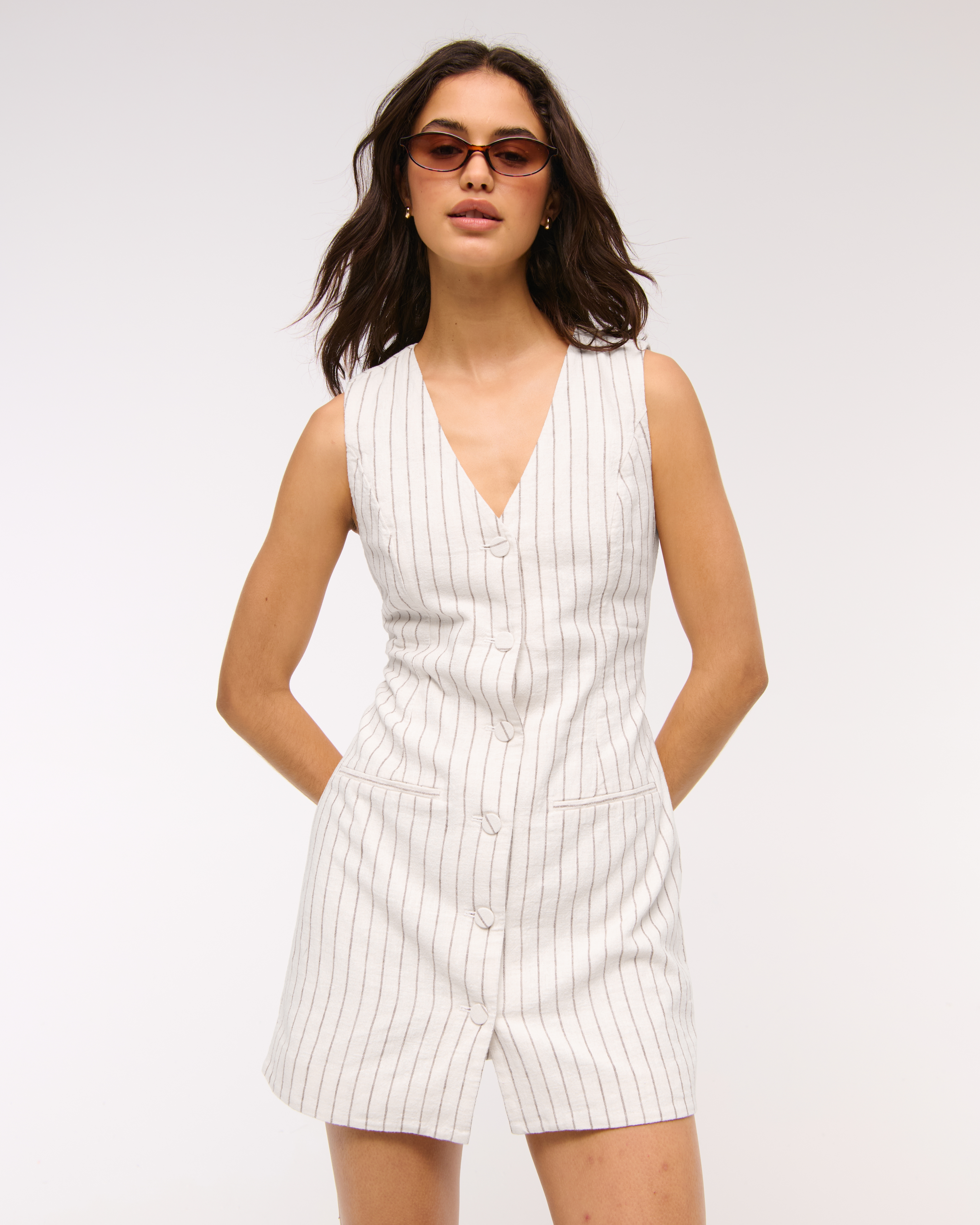 アンドマリー andmary Ava line knit mini dress ANDMARY】Ava line knit mini dress
