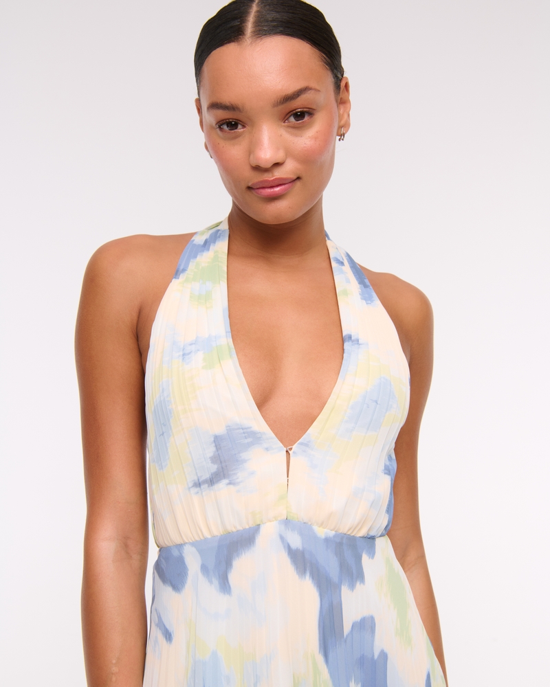 The A&F Giselle Halter Maxi Dress