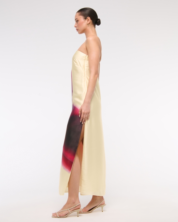 The A&F Julia Strapless Slip Maxi Dress