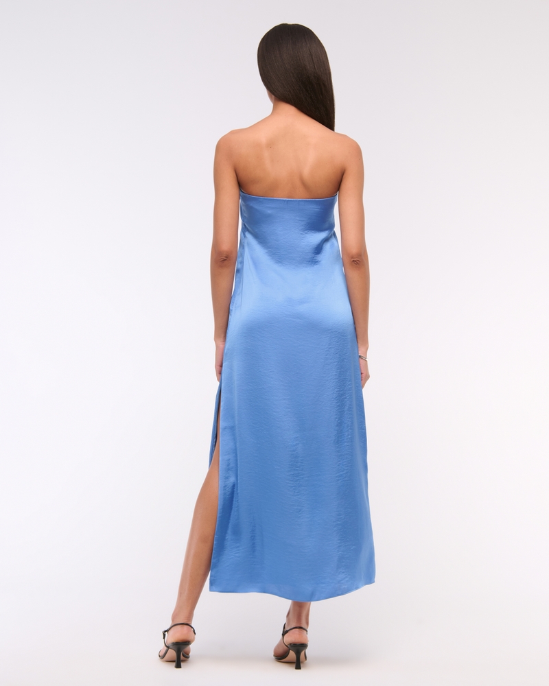 The A&F Julia Strapless Slip Maxi Dress