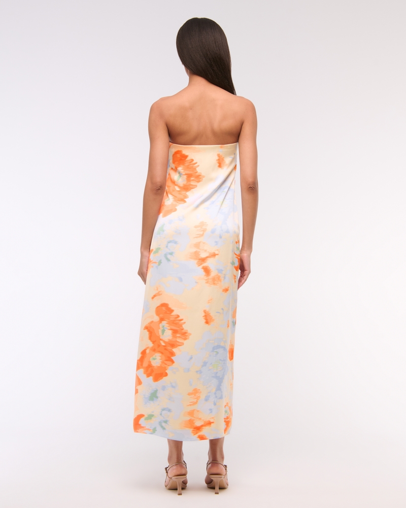 The A&F Julia Strapless Slip Maxi Dress