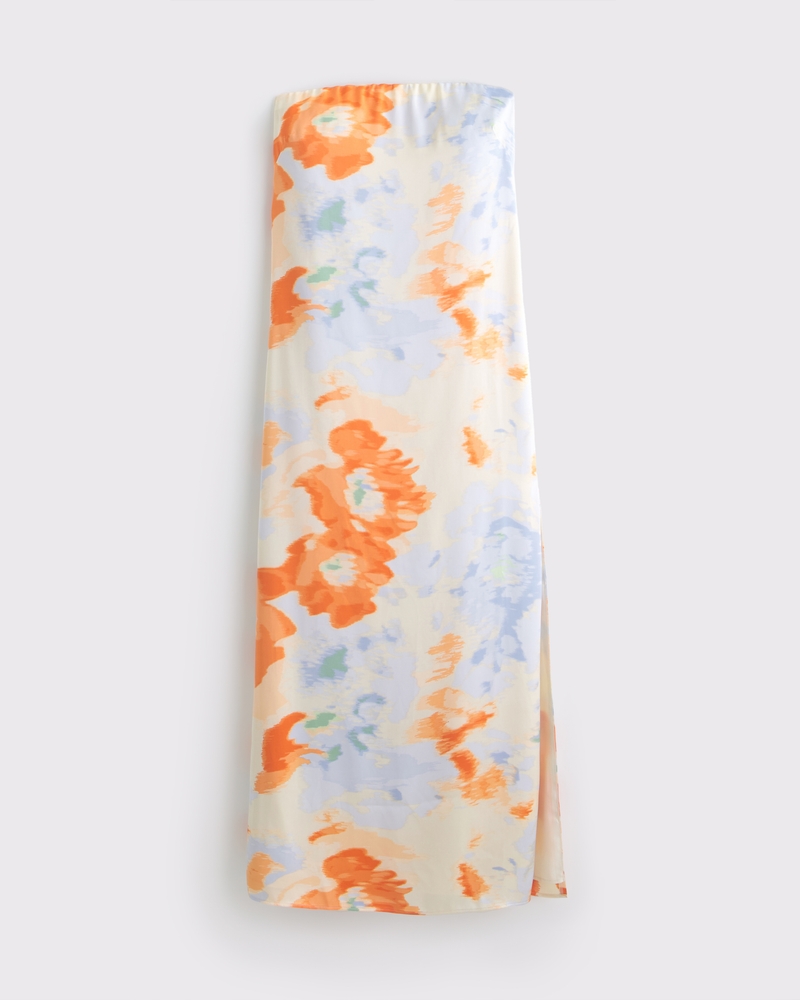 Women's The A&F Julia Strapless Slip Maxi Dress | Women's Clearance |  Abercrombie.com