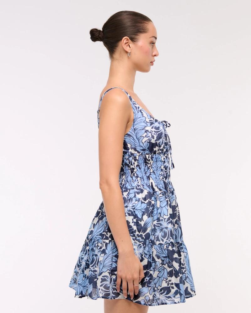 Easy Scoopneck Mini Dress