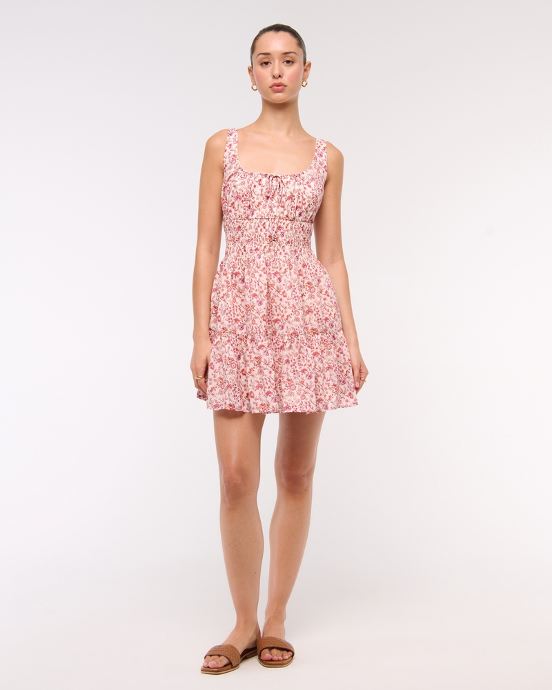 Easy Scoopneck Mini Dress