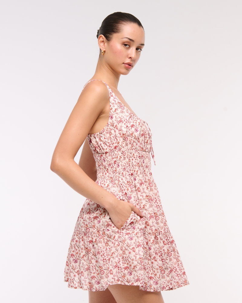 Easy Scoopneck Mini Dress