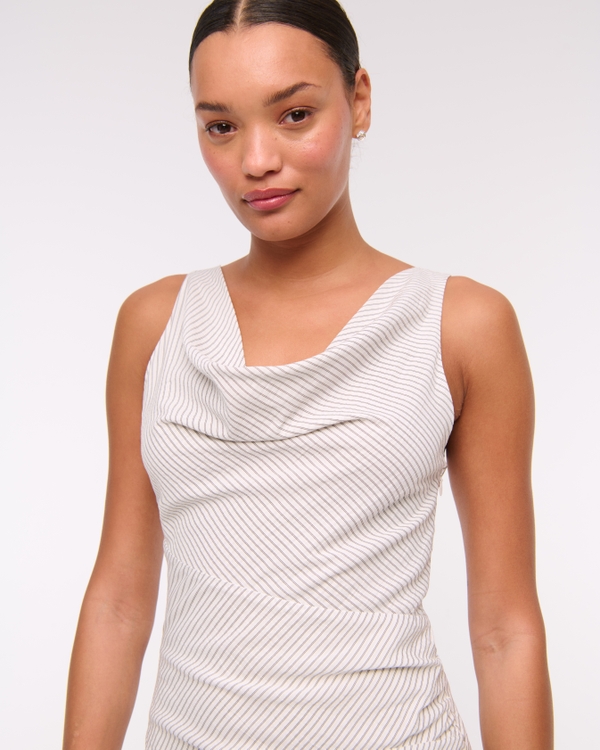 abercrombie portrait neck mini dress Women's Embroidered High-Neck Mini Dress | Women's New Arrivals