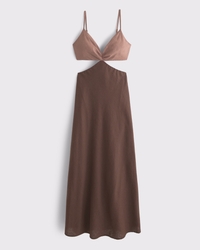 The A&F Julia Slip Cutout Maxi Dress