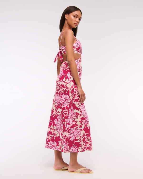 The A&F Julia Slip Cutout Maxi Dress