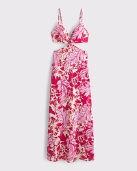 The A&F Julia Slip Cutout Maxi Dress