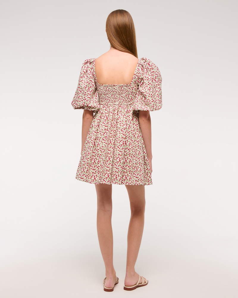The A&F Emerson Poplin Puff Sleeve Mini Dress