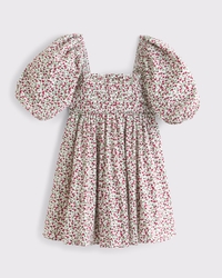 The A&F Emerson Poplin Puff Sleeve Mini Dress