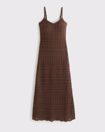 Crochet-Style Maxi Dress from Abercrombie & Fitch - $54.97
