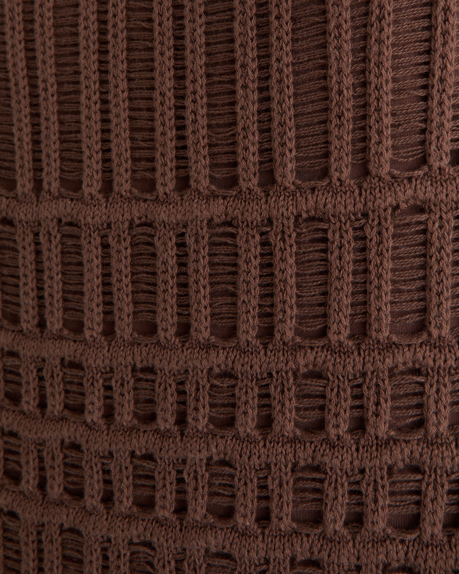 Crochet-Style Maxi Dress