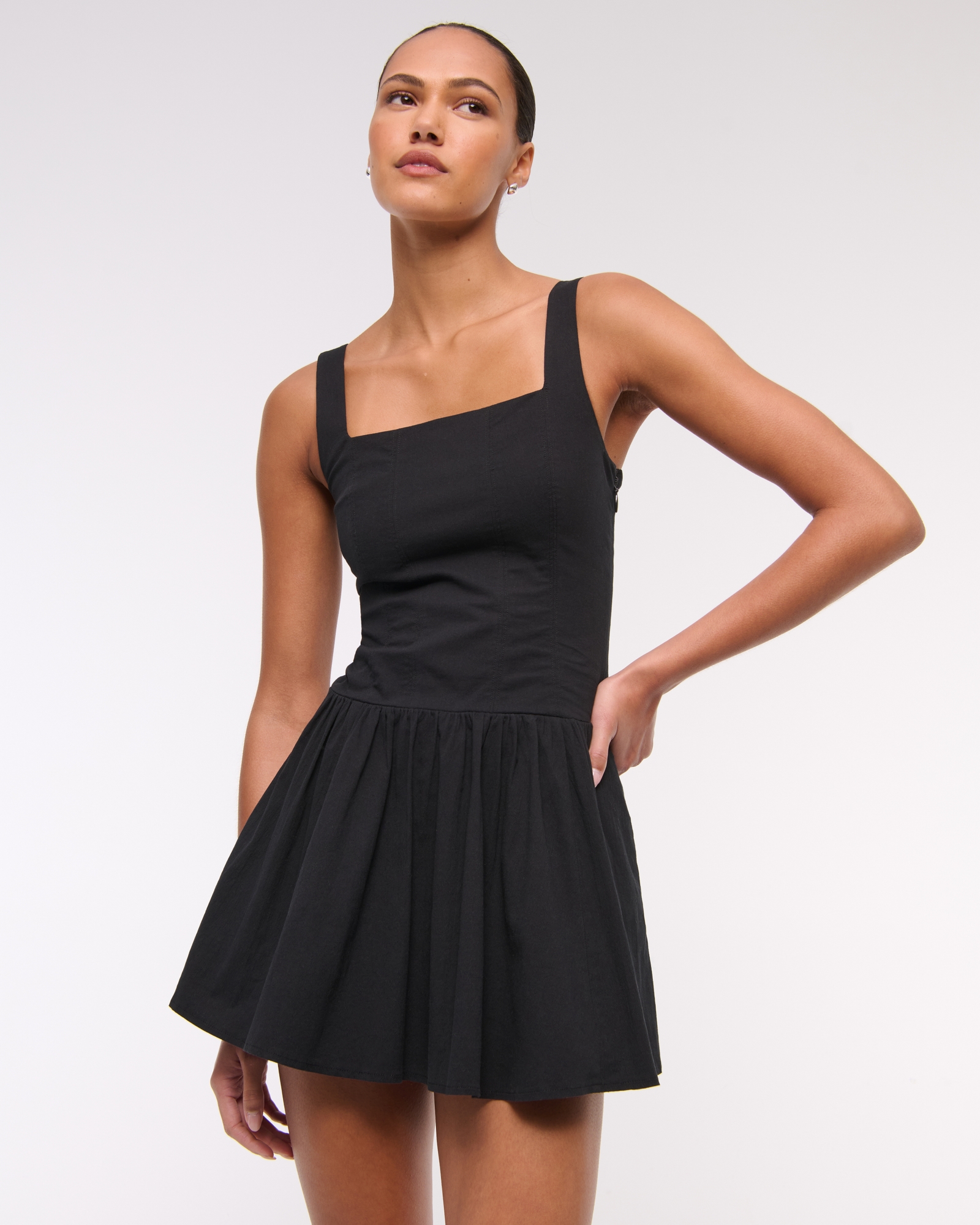 The A&F Mila Drop-Waist Mini Dress