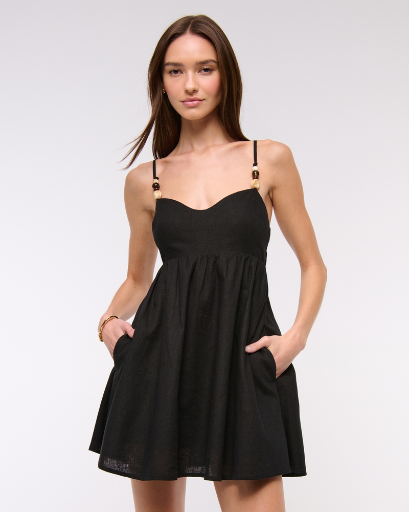 Beaded Sweetheart Babydoll Skort