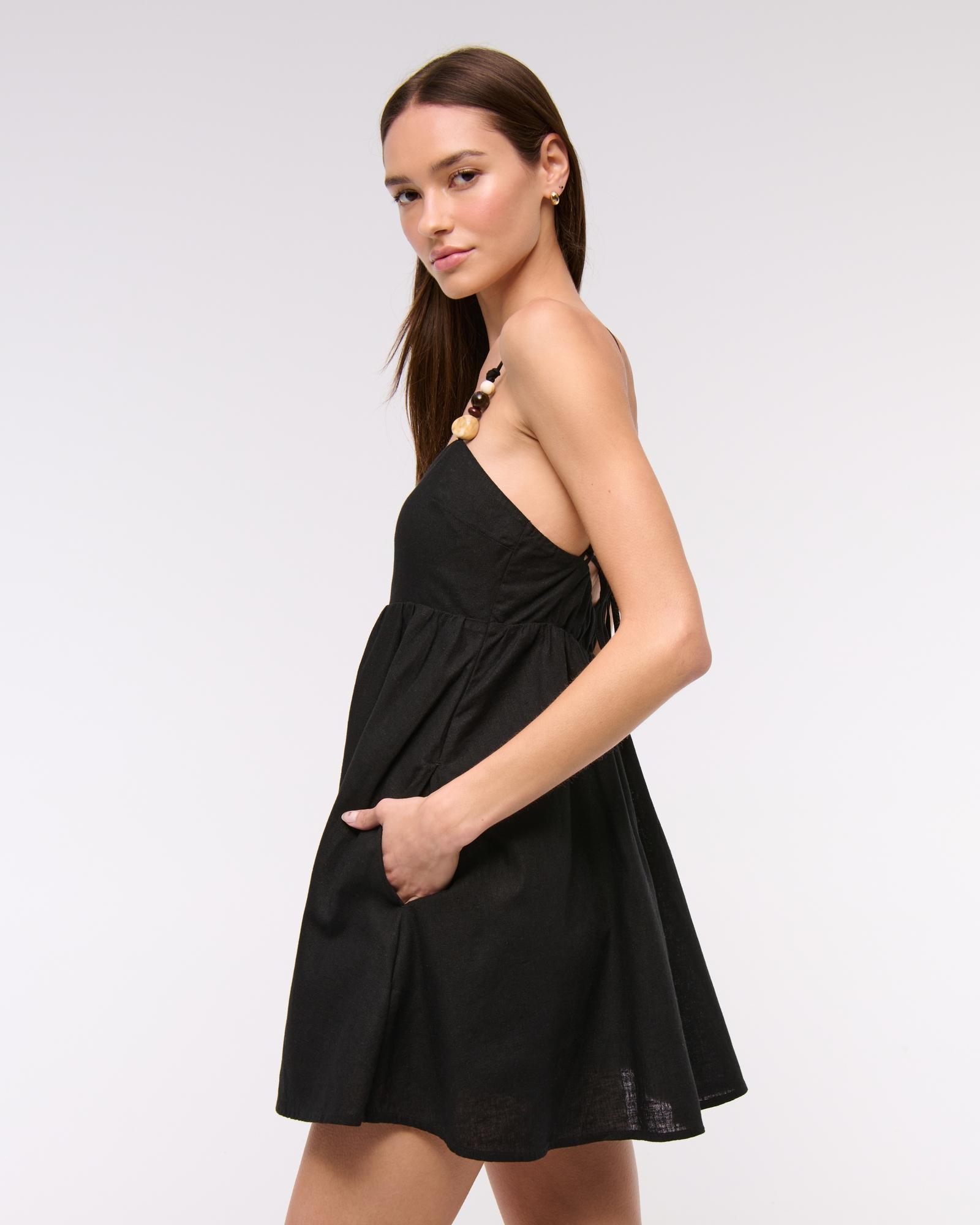 Beaded Sweetheart Babydoll Skort