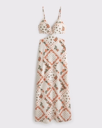 The A&F Julia Slip Cutout Maxi Dress