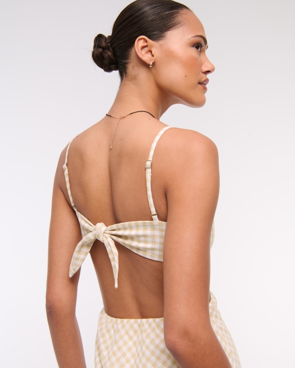 The A&F Julia Slip Cutout Maxi Dress