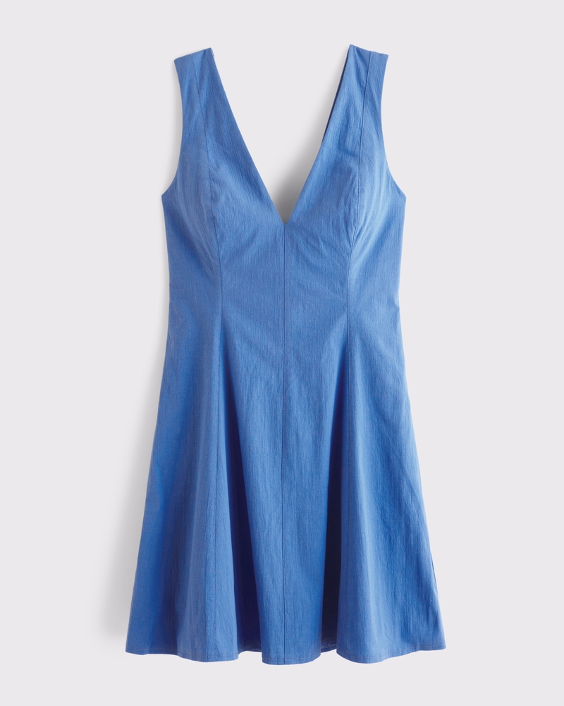 The A&F Mila V-Neck Mini Dress