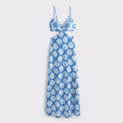 Женские платья Abercrombie & Fitch The A&F Julia Slip Cutout Maxi Dress
