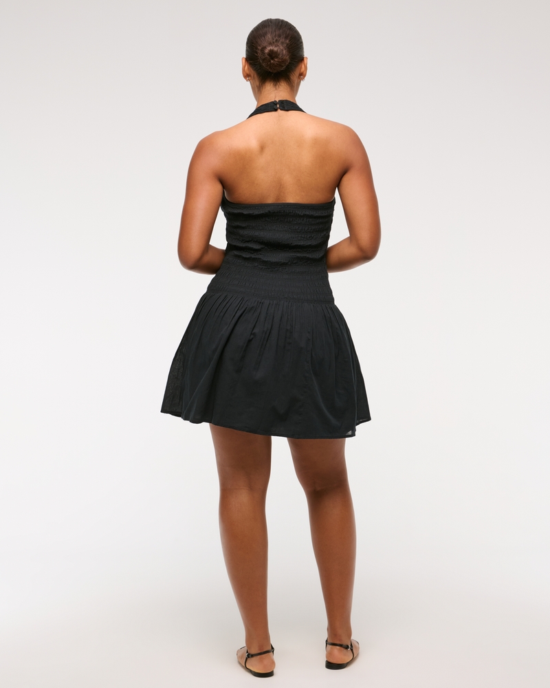 sachin and babi light blue dress MADELYN DROP-WAIST MINI DRESS – K|LA Boutique main image 0
