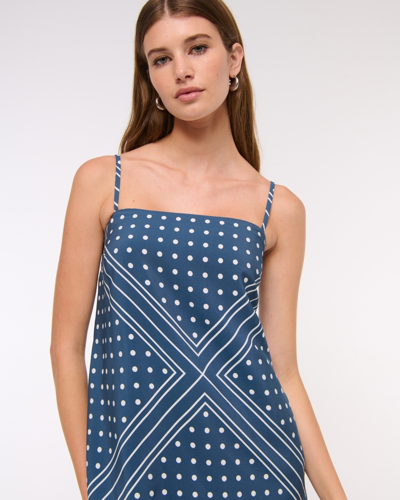 Straight Neck Slip Skort