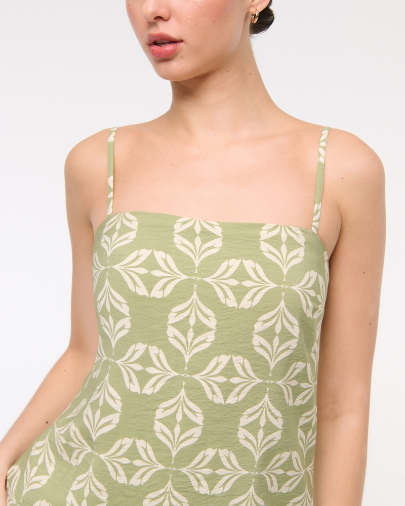 Straight Neck Slip Skort
