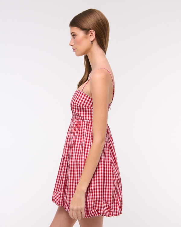 Women's Babydoll Bubble Hem Mini Dress | Women's Clearance | Abercrombie.com