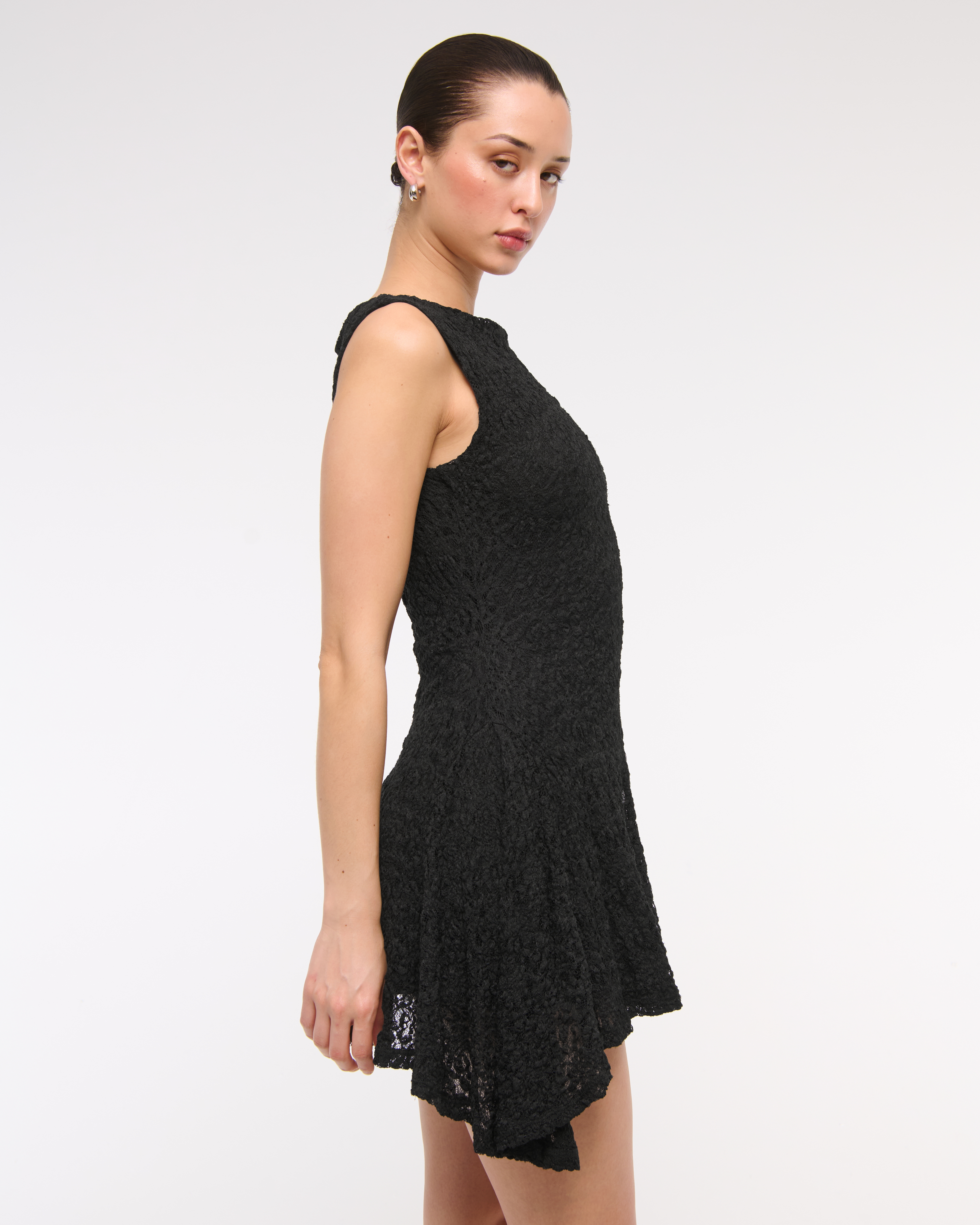 【送料&関税込】CourrA¨ges slash Mini Dress 05103-