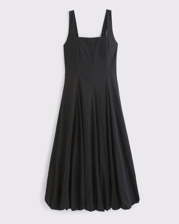 Long-Length Satin Tube Top