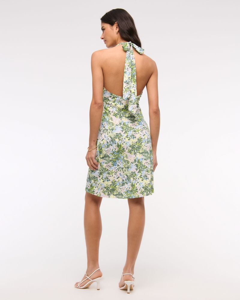 Halter Slip Midi Dress