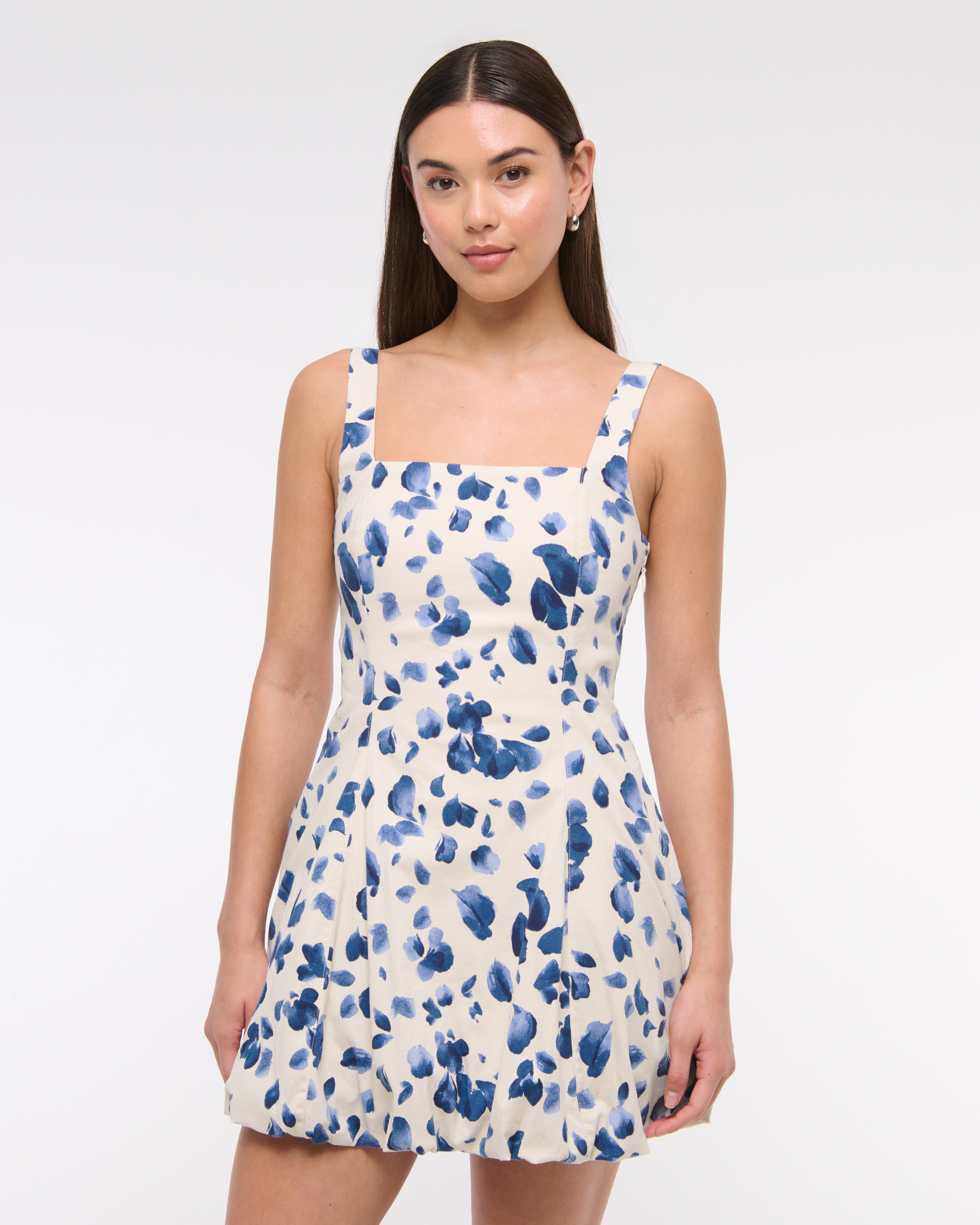 Abercrombie & Fitch The A&f Mila Bubble Hem Mini Dress