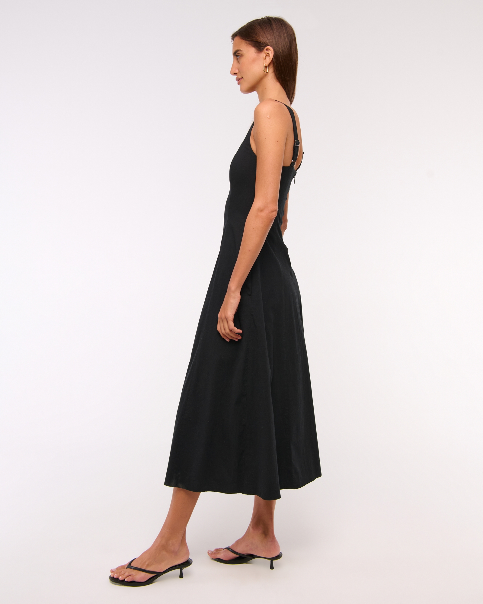 The A&F Mila Midi Dress