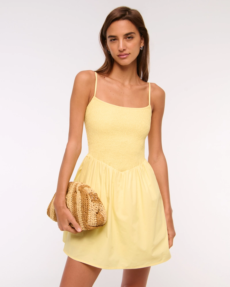Easy Scoopneck Mini Dress