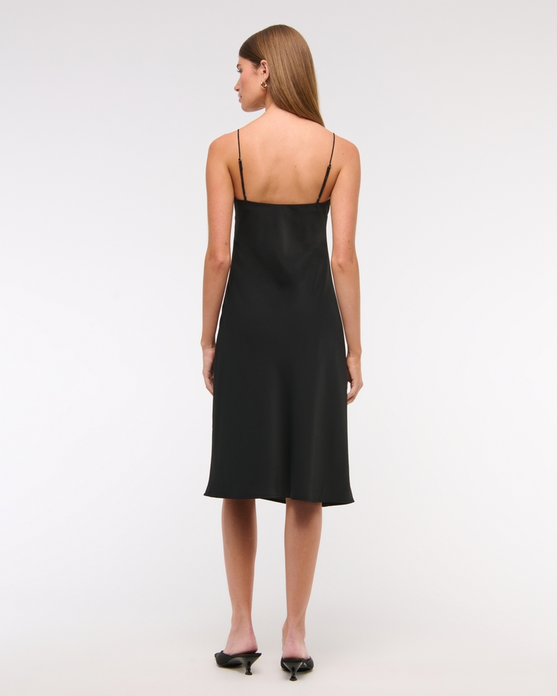 Knee-Length Slip Dress