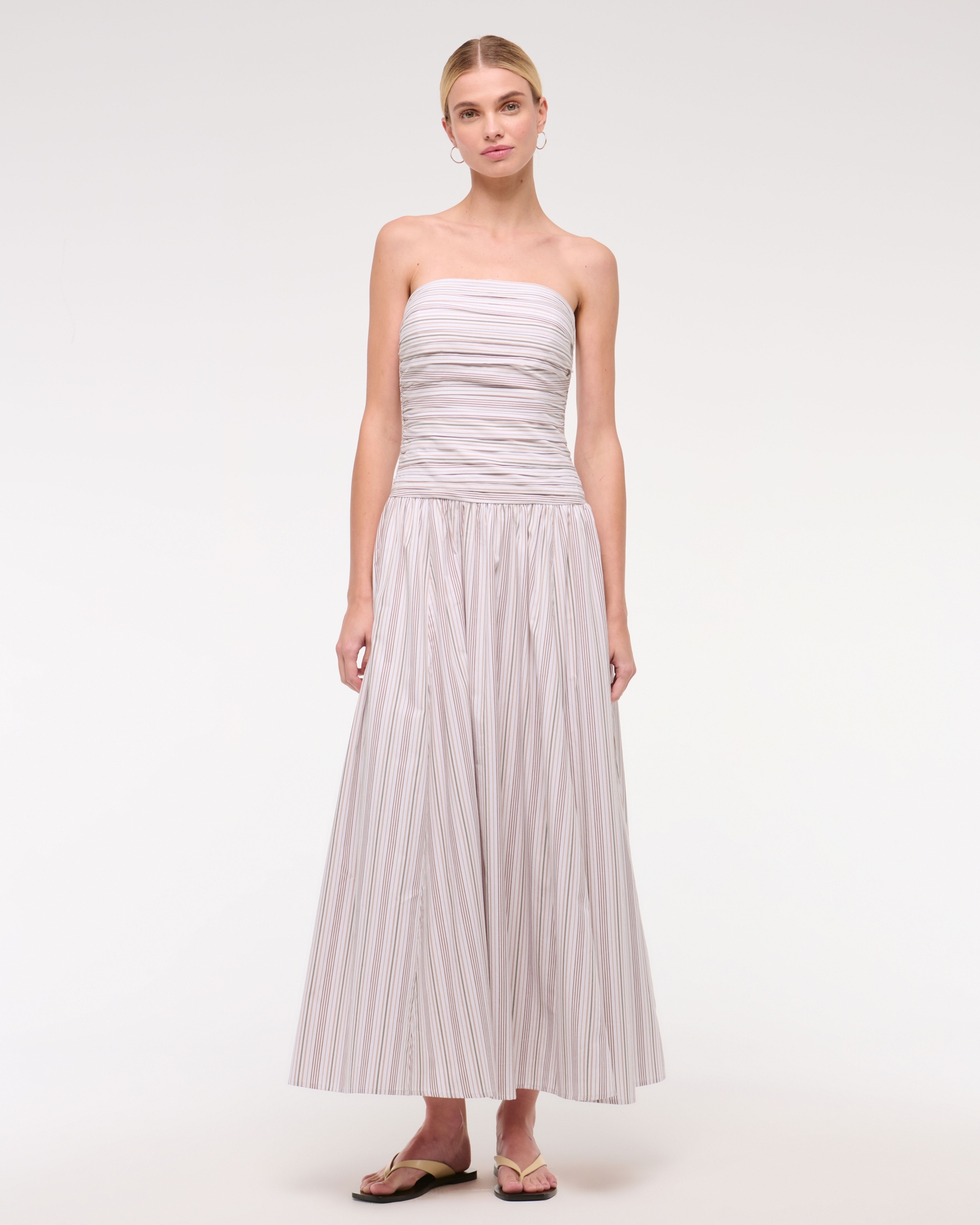The A&F Emerson Strapless Maxi Dress