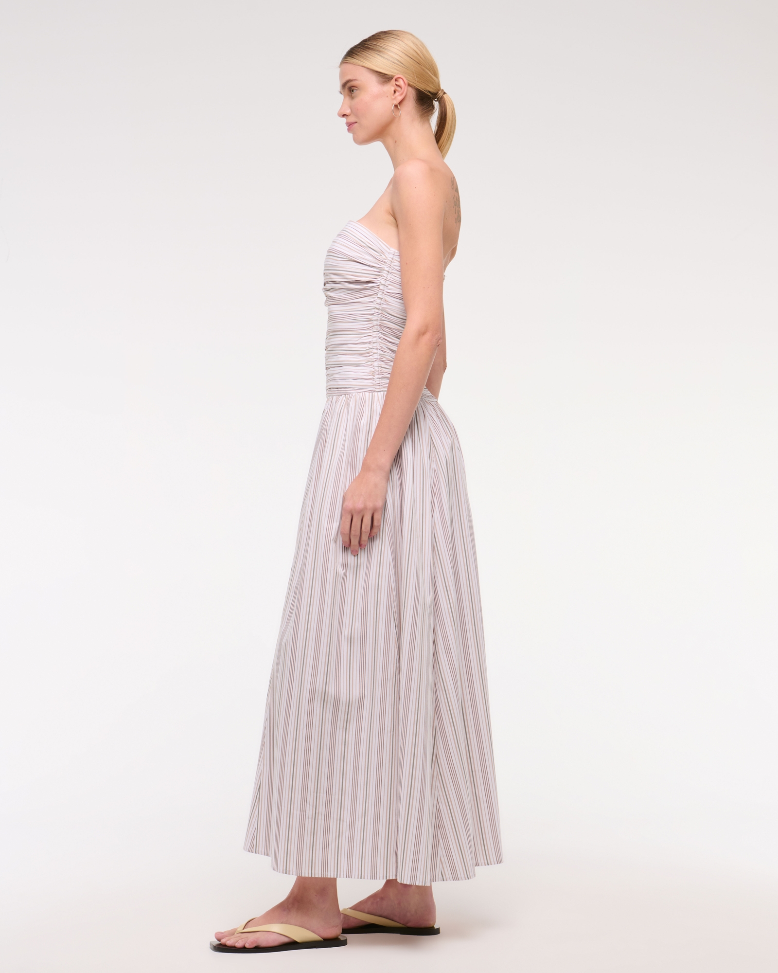 The A&F Emerson Strapless Maxi Dress