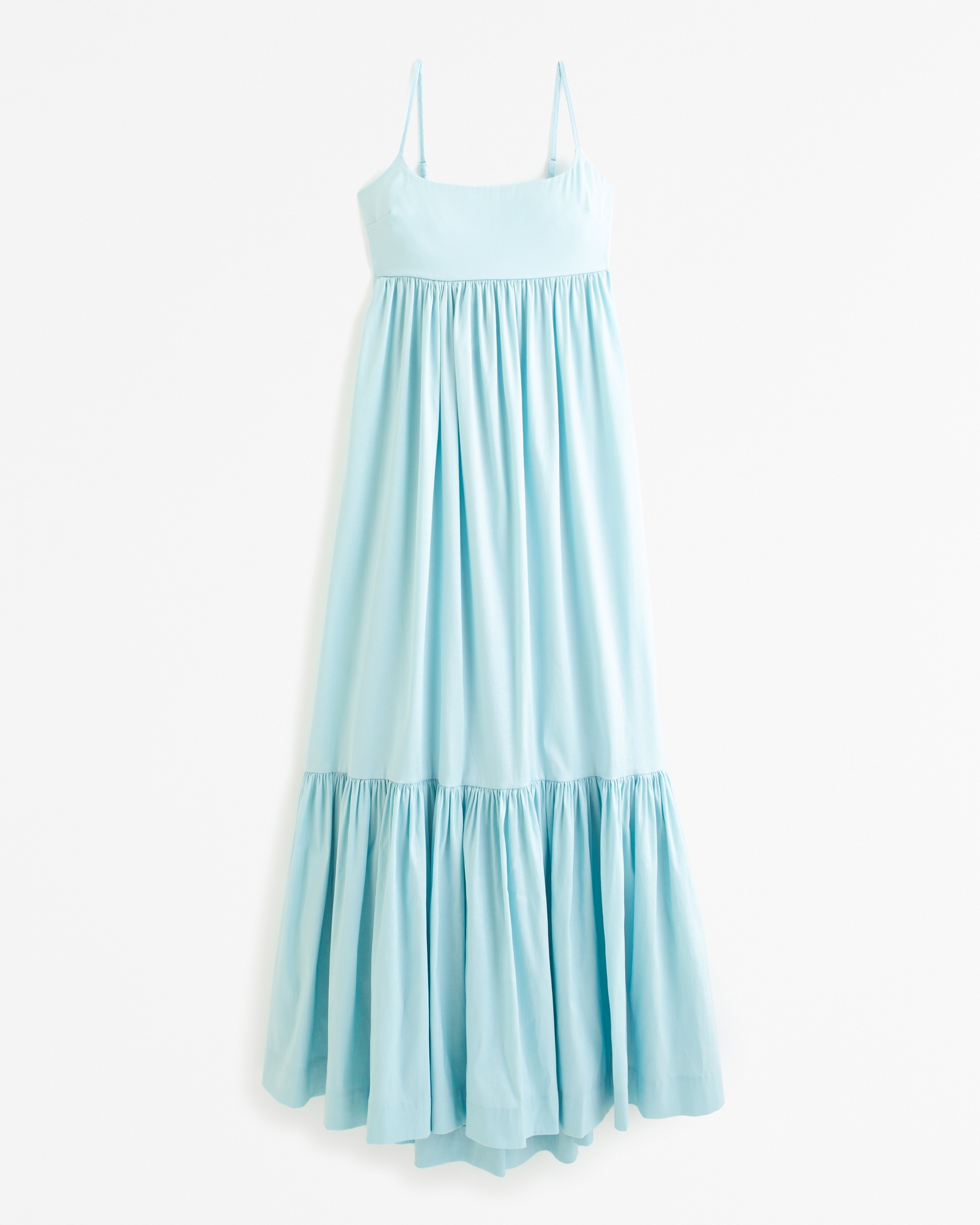 Drama Skirt Bow-Back Maxi Dress