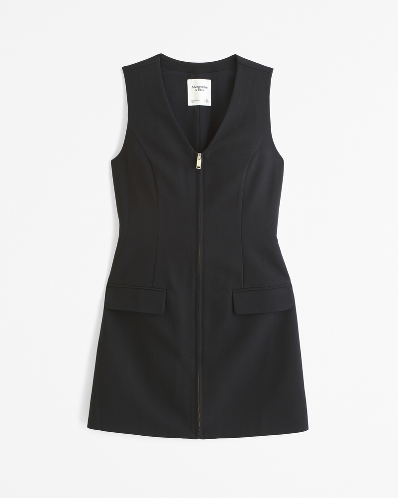 The A&F Mara Zip-Up Mini Dress