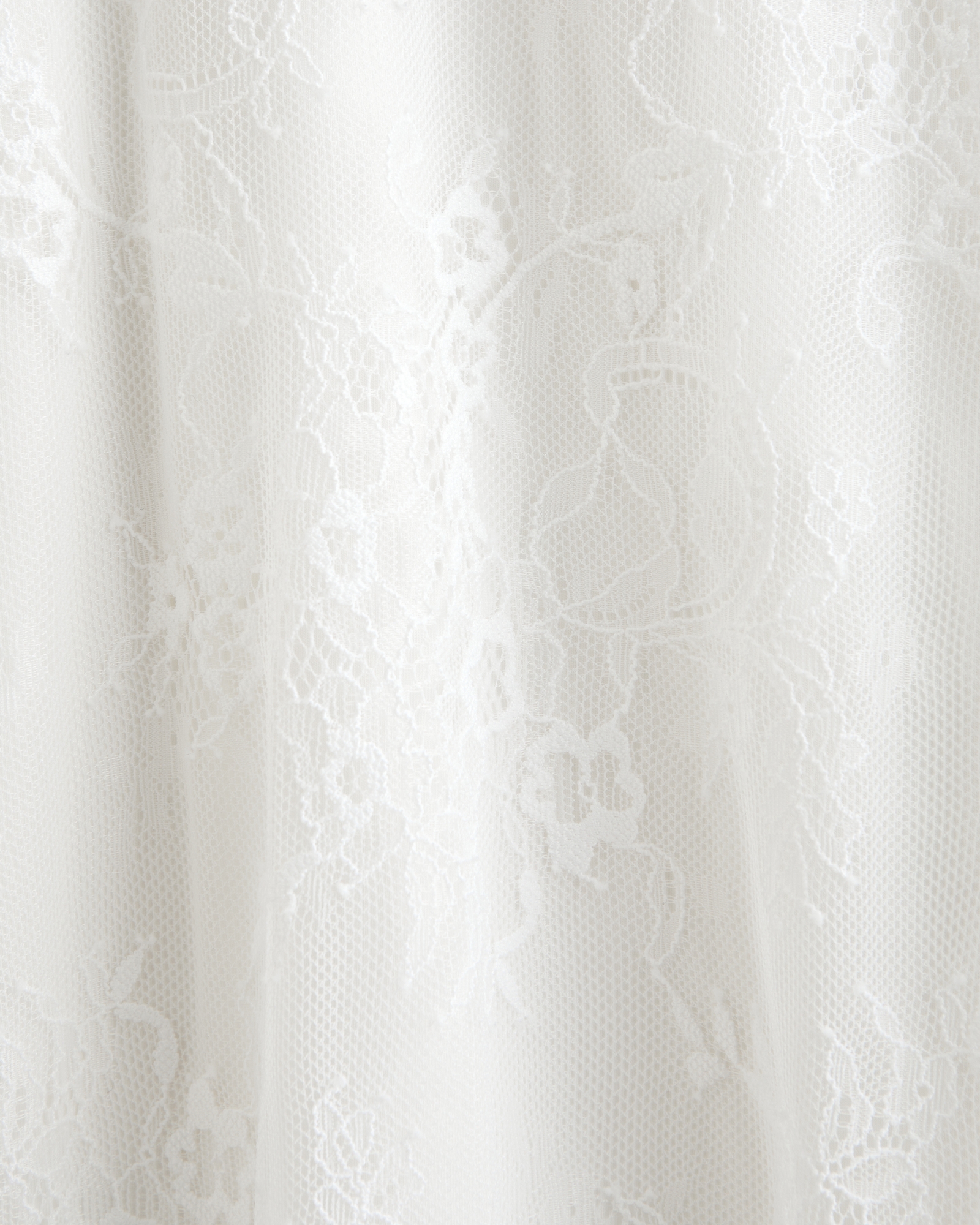 Drop-Waist Lace Midi Dress