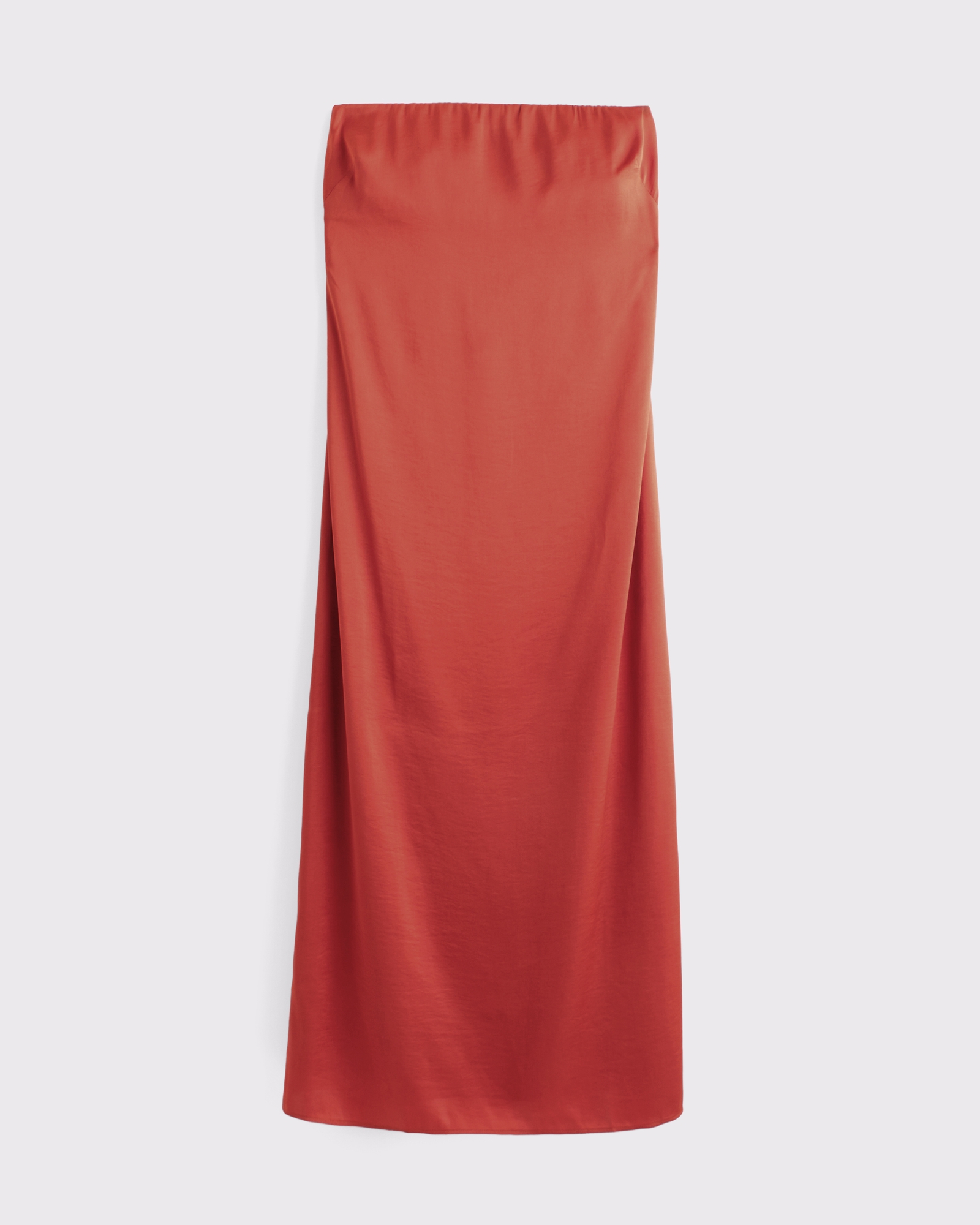 Strapless Slip Maxi Dress