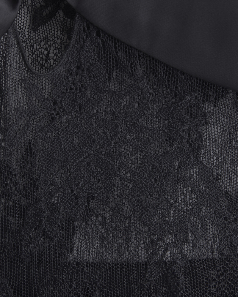 The A&F Julia Slip Lace Halter Maxi Dress