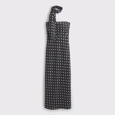 Женские платья Abercrombie & Fitch The A&F Julia Strapless Scarf Maxi Dress