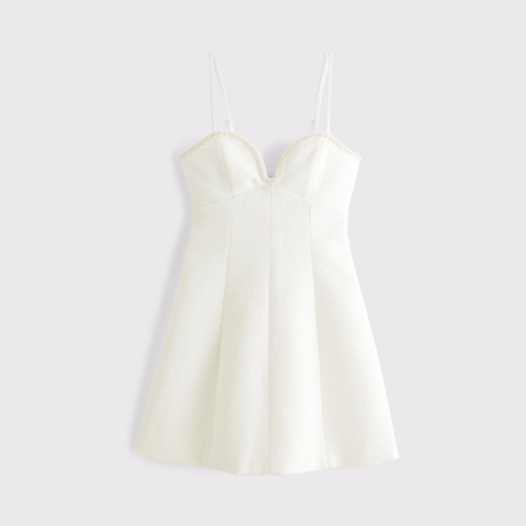Женские платья Abercrombie & Fitch Faux Pearl Trim Mini Dress