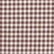 brown gingham