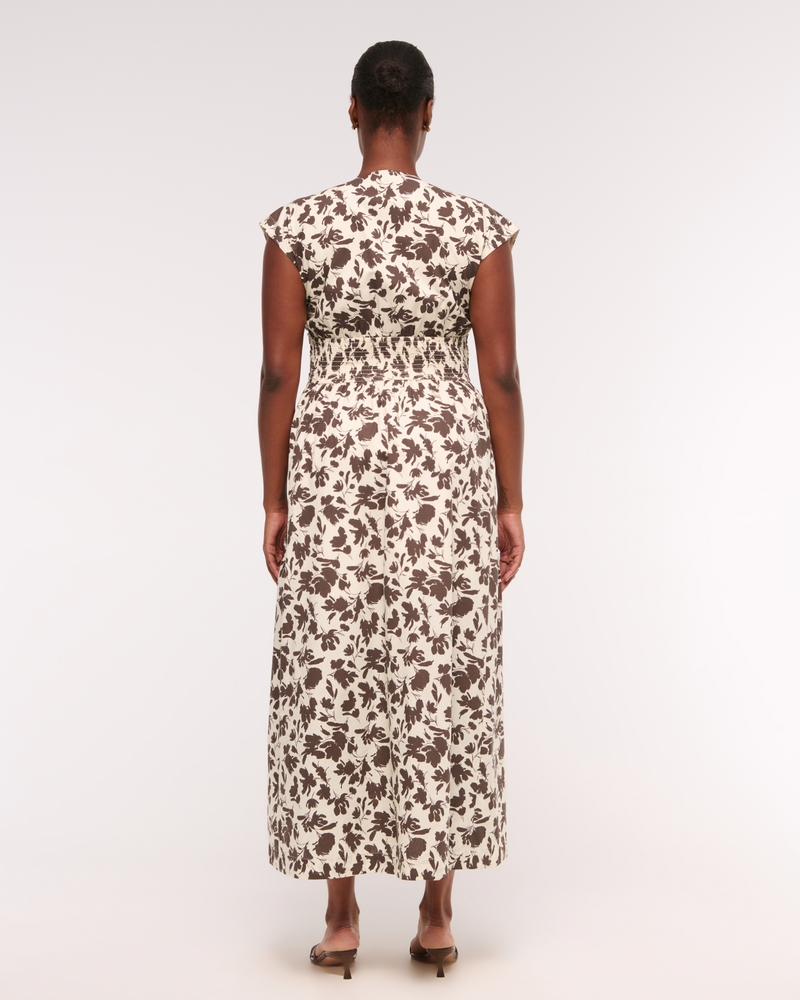 Twist-Front Maxi Dress