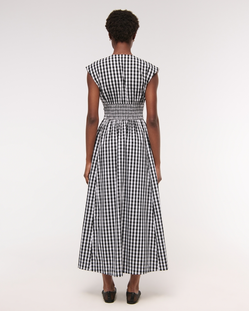 Twist-Front Maxi Dress