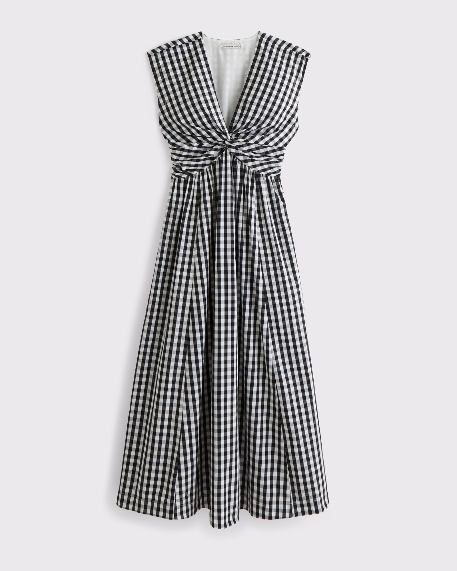 Twist-Front Maxi Dress